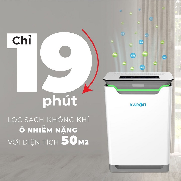 Máy lọc không khí thông minh Karofi KAP-317