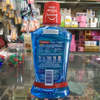 Nước súc miệng Colgate Plax Peppermint Fresh 500ml