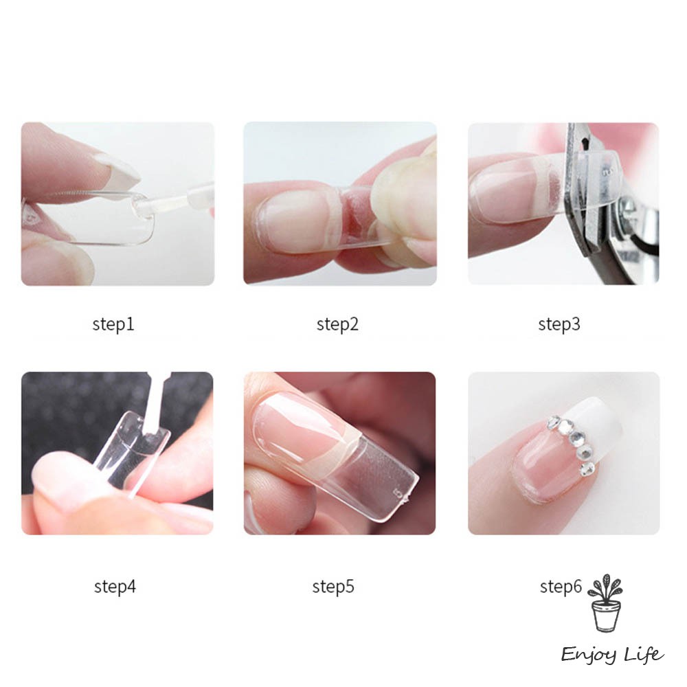 Lọ keo dán móng tay giả chuyên dụng tiện lợi 10g
