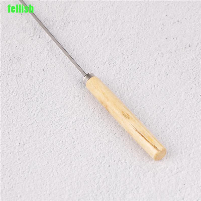 Set 10 Xiên Nướng Bbq Bằng Thép Không Gỉ Dài 35cm