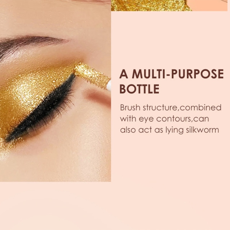 Phấn Mắt Dạng Lỏng 8 Màu Lấp Lánh Tùy Chọn Chống Thấm Nước Nhanh Khô