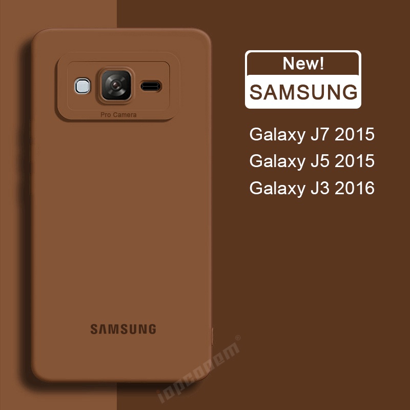 Ốp Điện Thoại Silicon Dẻo Chính Hãng Cho Samsung Galaxy J7 2015 J700 J700F SM-J700F J5 J500 J500F SM-J500F J3 J7 2016 J710 J710F