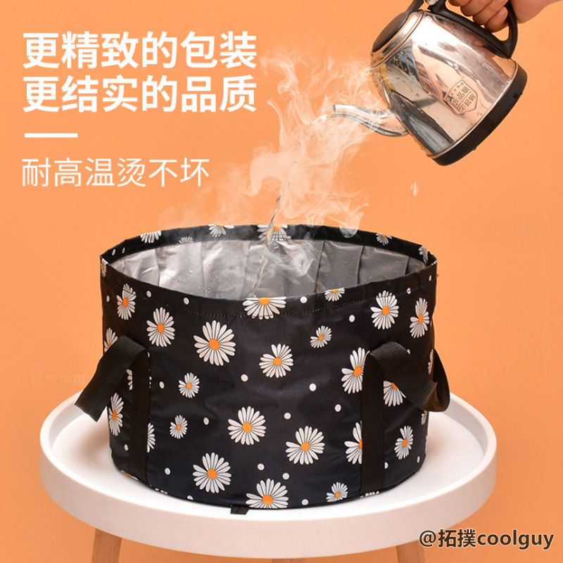 Chậu Rửa Chân Siêu Nhẹ Có Thể Gấp Gọn Tiện Dụng