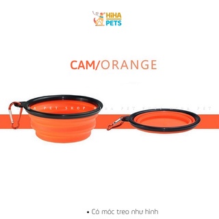 Bát Ăn Nhựa Đơn Cho Chó Mèo Có Thể Gấp Gọn, Phụ Kiện Cho Cho Mèo Cao Cấp Hihapet