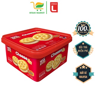 Bánh cracker nhân phô mai zess hộp 612g