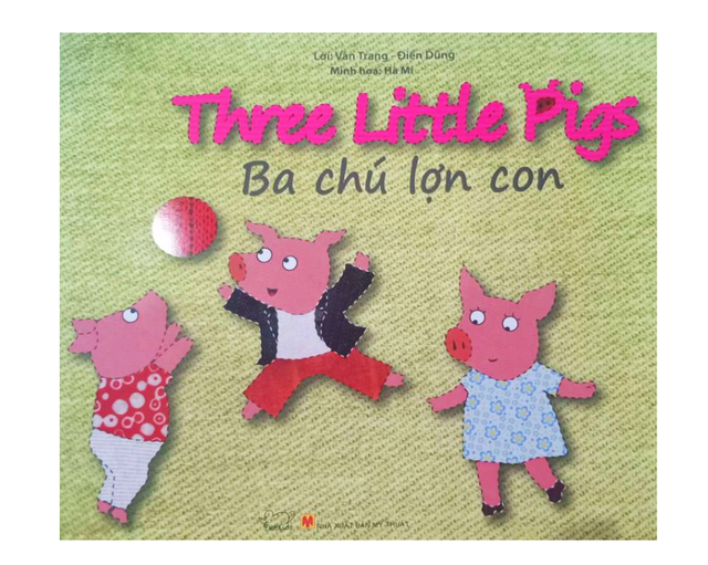 Sách - Ba chú lợn con - The three little pigs