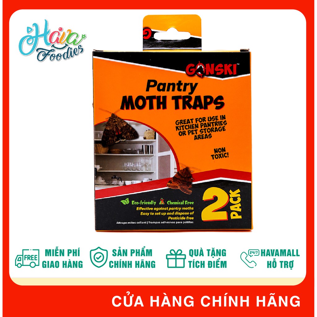 Keo Bắt Bướm Đêm 2 Cái/bộ Uncle Bills