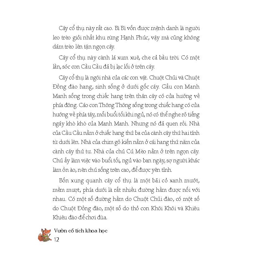Sách - Vườn Cổ Tích Khoa Học - Voi Mũi Dài Và Hươu Nhát Gan