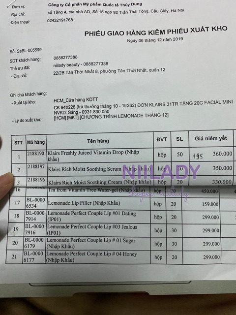 Son Lemonade Perfect Couple Lip | Thế Giới Skin Care