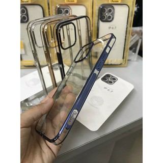 Ốp lưng Ou Case viền màu cho iPhone 12 Mini, 12, 12 Pro, 12 Pro Max lưng trong siêu đẹp ( Full Box )