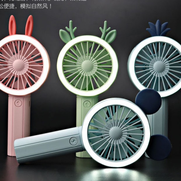 [GIÁ RẺ VÔ ĐỊCH] Quạt Sạc usb mini cầm tay 3 nâc gió Có đèn led [ Kh chọn màu ghi chú giúp shop ạ ] | BigBuy360 - bigbuy360.vn