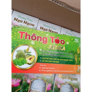 Thông Táo ATOKA- Giảm táo bón, bổ sung chất xơ, giúp nhuận tràng