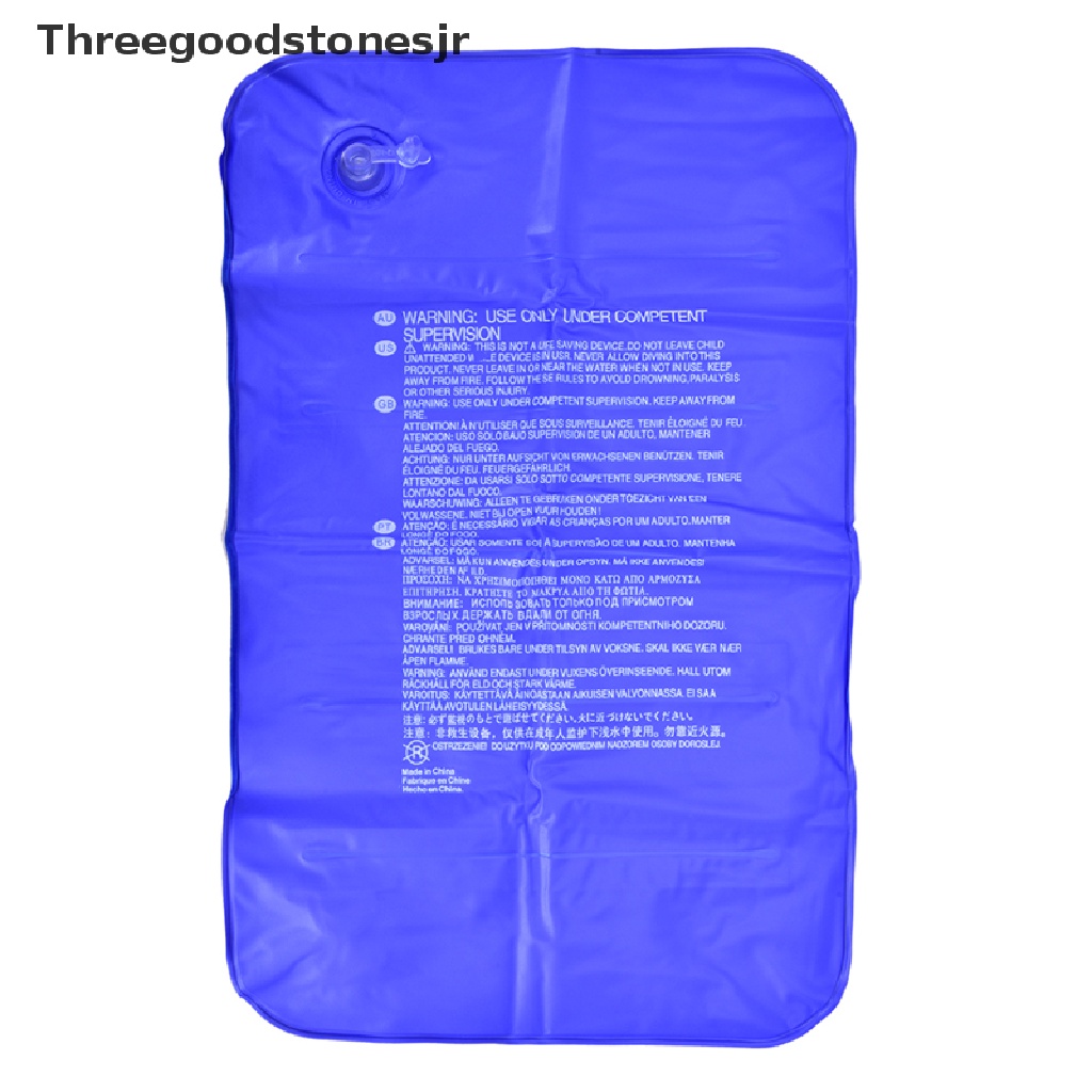 Gối Bơm Hơi Màu Trơn Tiện Dụng 47 * 30cm JR