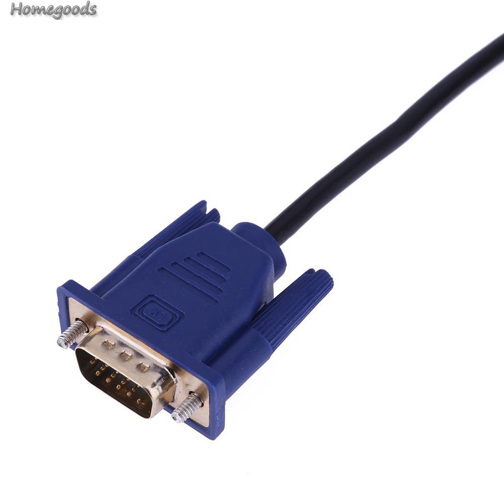 Cáp âm thanh chuyển đổi cổng HDMI sang VGA cho HDTV