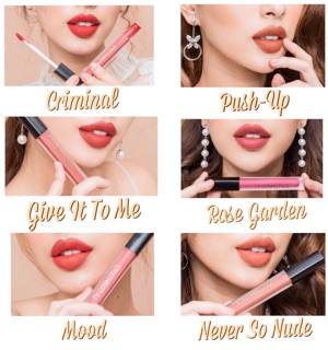 Son kem lỳ matte lip cream Ty comestic