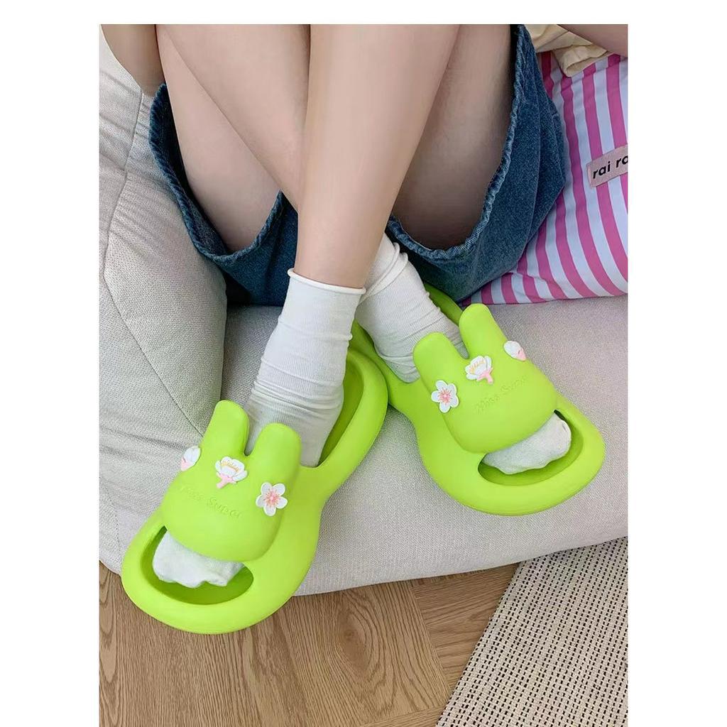 Dép Đi Trong Nhà Chống Trượt Hình Thỏ Dễ Thương Thời Trang Mùa Hè 2023 Cho Bạn Gái