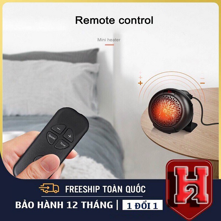 ❤Thiết Bị Sưởi Mini Công Suất 900W, Nhiệt Tỏa Đều, Không Mùi❤