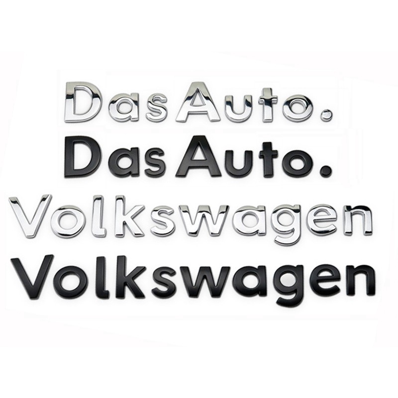 Miếng Dán Trang Trí Xe Ô Tô Volkswagen Vw