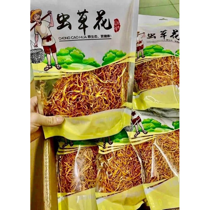 Bông đông trùng thảo nấu canh pha trà trụng lẩu thơm ngon giòn ngọt bổ dưỡng cho cơ thể