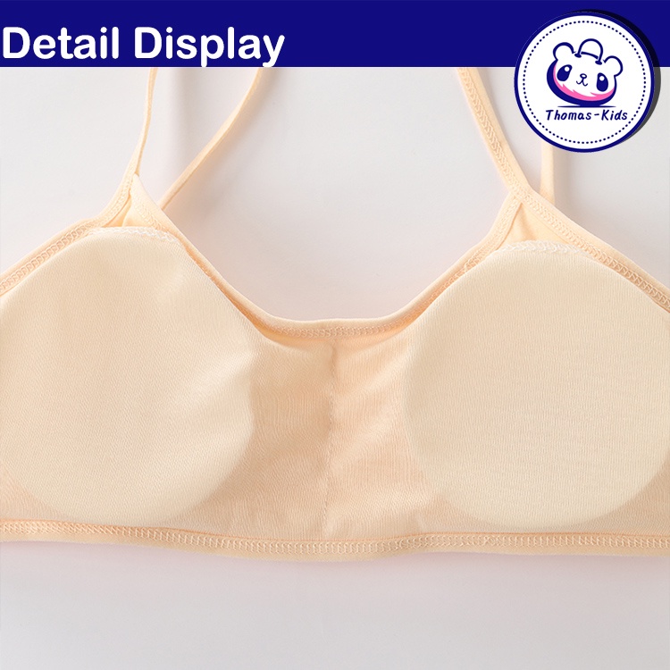 Áo Lót Thể Thao Không Tay Dành Cho Bé Gái 8-16 Tuổi