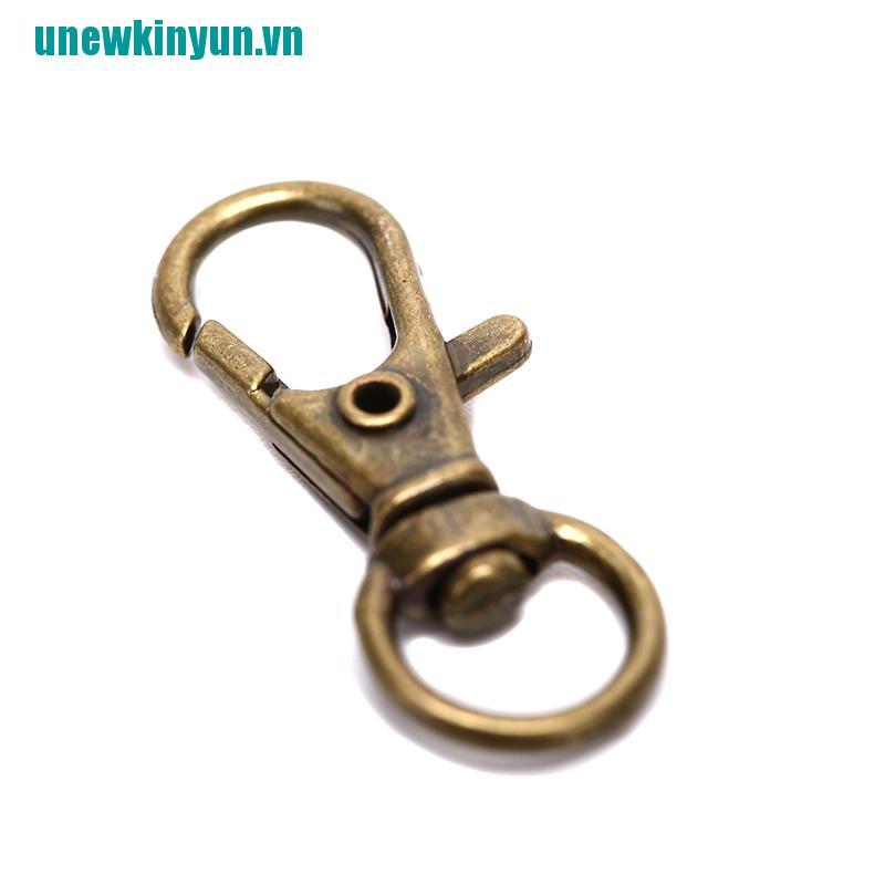 Y●Set 10 Móc Khóa Dạng Kẹp Tiện Lợi