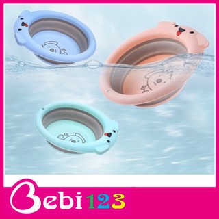 Thau Chậu Rửa Mặt Gấp Gọn Hình Chó con Dễ Thương Cho Bé Yêu