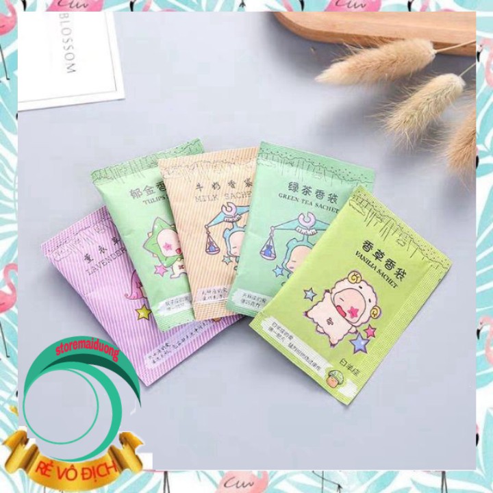 Túi Thơm Mini Chống Mốc Cung Hoàng Đạo