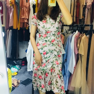 Váy voan tơ hàng thiết kế