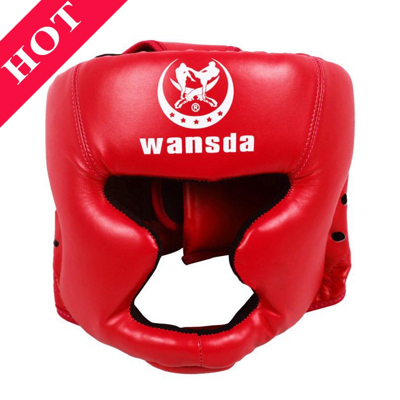 Mũ boxing bảo vệ đầu ⚡FREESHIP⚡ Nón đội đầu Kick Boxing tập võ