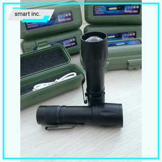 Đèn Pin Siêu Sáng Mini Bóng Led XPE COB Zoom Phóng To 🌈FREESHIP🌈 Chống Nước Cầm Tay Chuyên Dụng Sạc Điện USB Nhỏ Gọn
