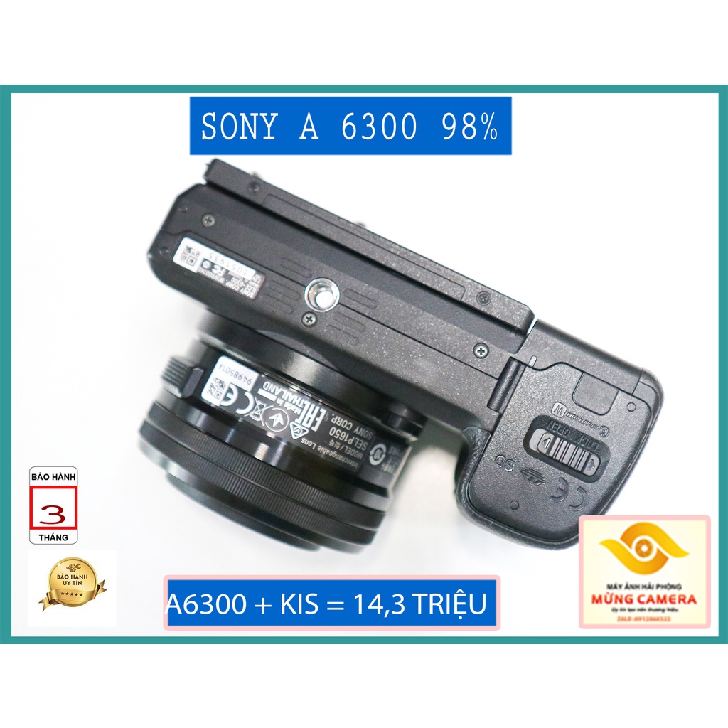 Máy ảnh Sony Alpha A6300 Kit - Fullbox