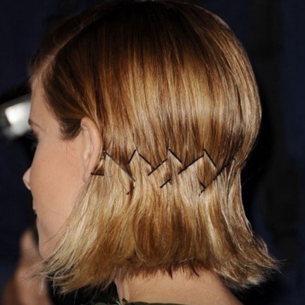 Vỉ 50-60 kẹp tăm / kẹp kim loại mix màu phong cách Hàn Quốc