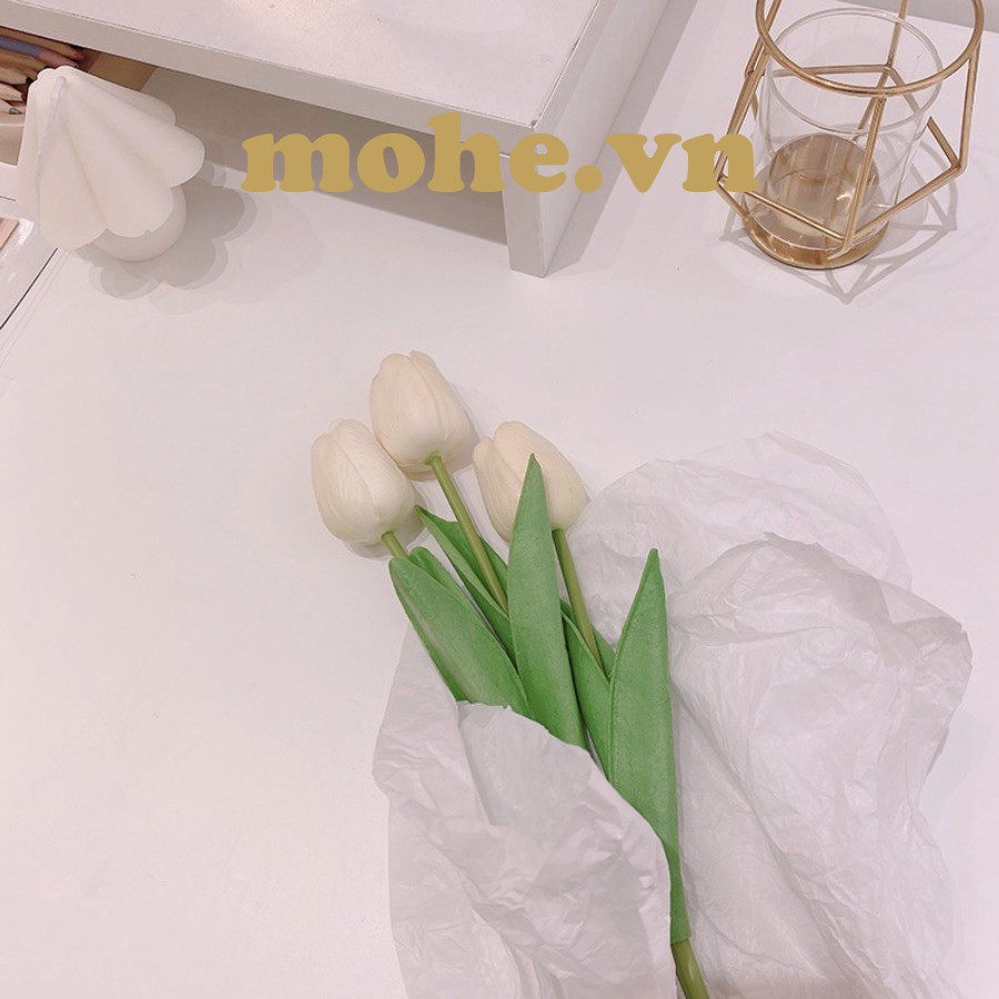 MOHE Hoa tuylip trang trí phong cách Hàn Quốc