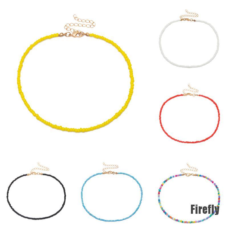 Vòng Cổ Choker Đính Hạt Nhiều Màu Sắc Thời Trang