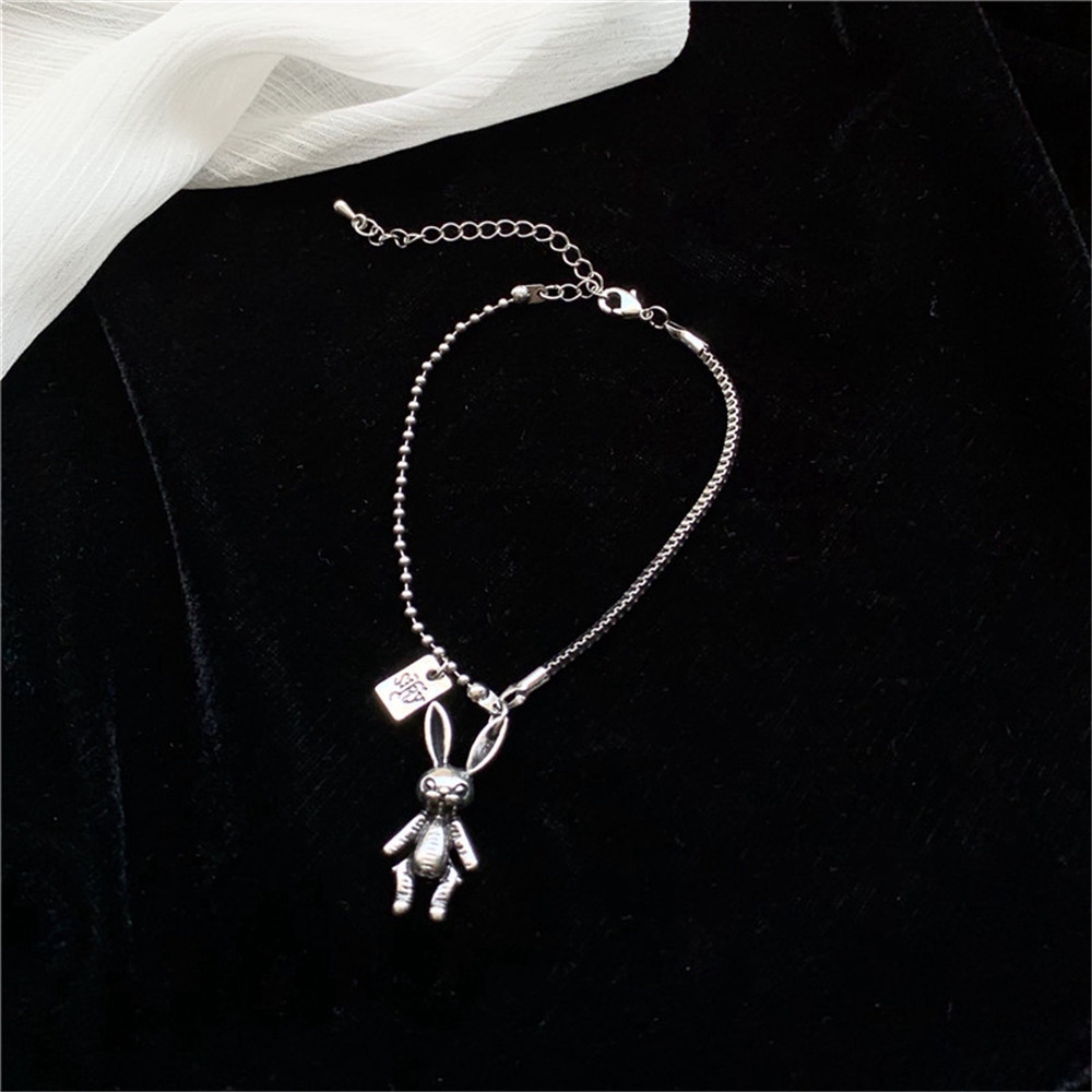 Vòng Tay Hợp Kim Mặt Hình Thỏ Xinh Xắn Cho Nữ | BigBuy360 - bigbuy360.vn