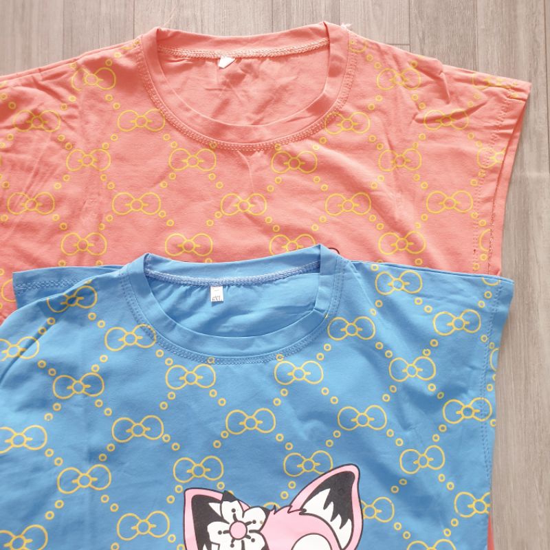 {22-35kg} Bộ sát nách bé gái chất cotton size đại M060