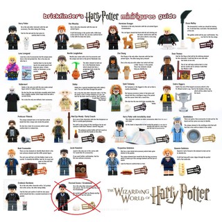 Lego Series Minifigures Harry Potter and Fantastic Beasts – *Thiếu nhân vật Percival Graves / Gellert Grindelwald