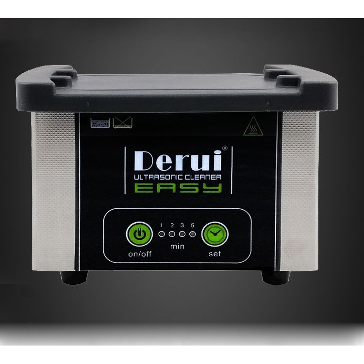 Máy Rung Sóng Siêu Âm, Máy Rửa Trang Sức , Máy Rửa Sóng Siêu ÂM Derui MS A07 Phiên Bản Mới