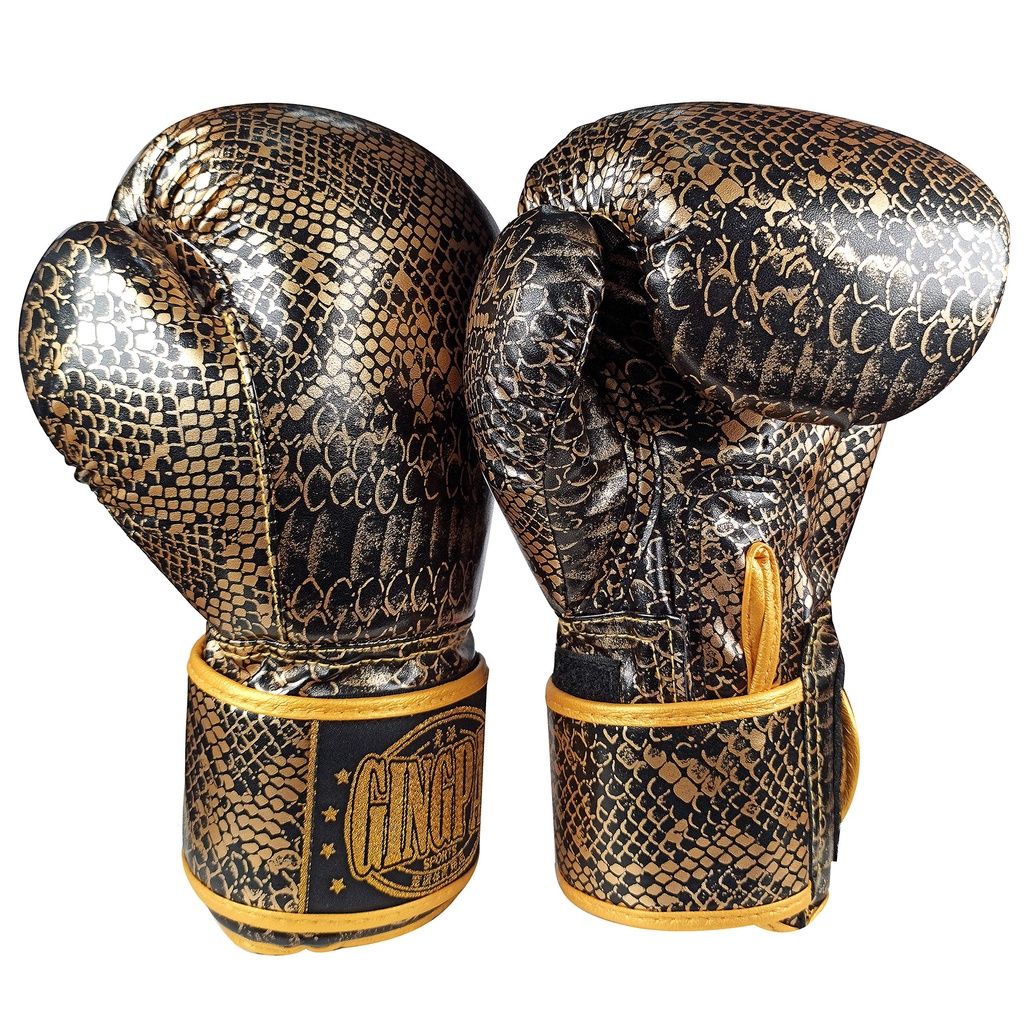 Gingpai Găng Tay Boxing Chuyên Nghiệp 8/10/12oz