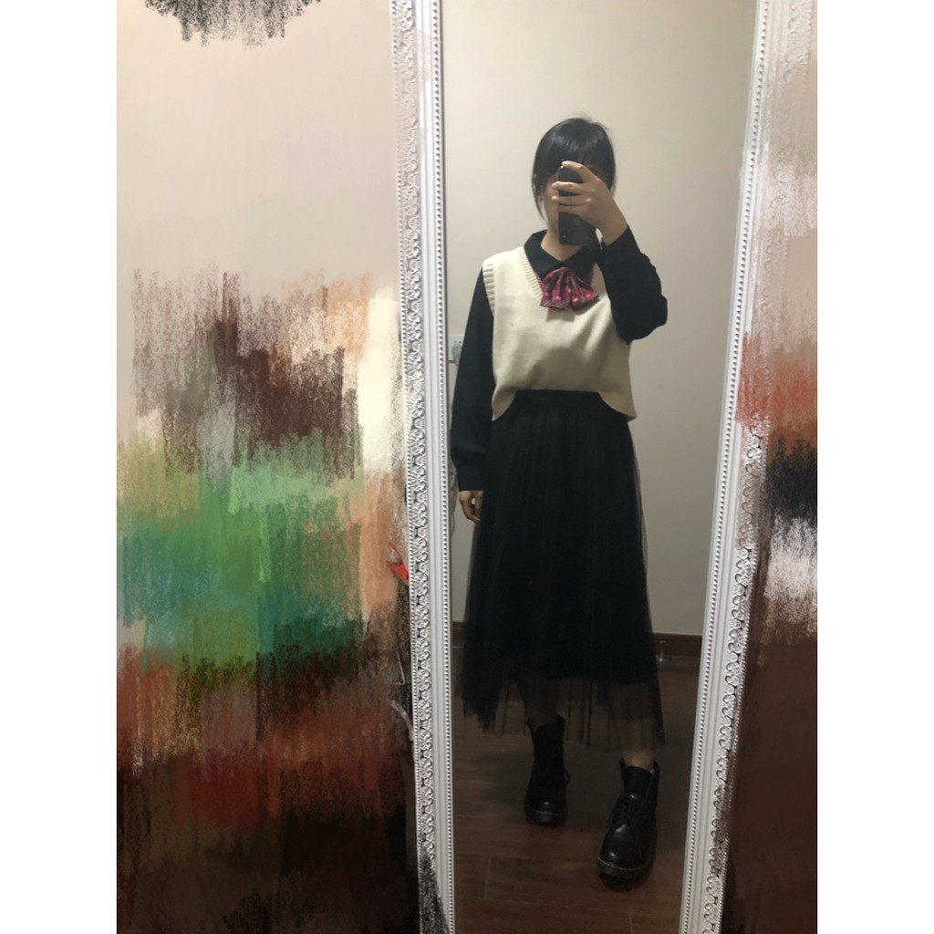 chân váy dài ulzzang order chân váy xếp li dài xòe dáng hàn quốc KÈM ẢNH THẬT | BigBuy360 - bigbuy360.vn