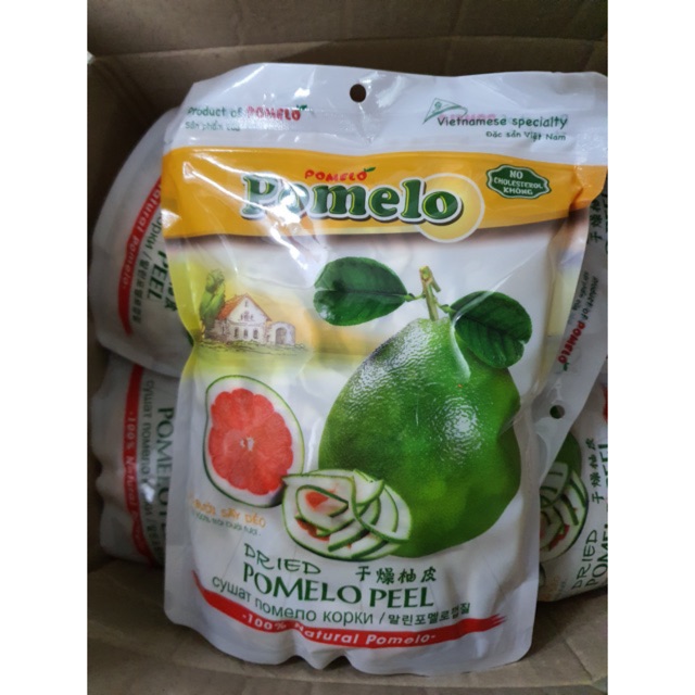 Vỏ bưỡi sấy lạnh POLOME - 500g -date mới '