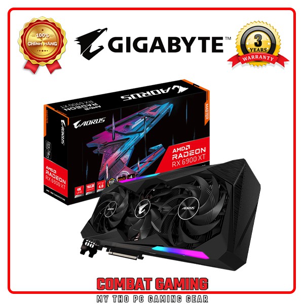 Card Màn Hình GIGABYTE RX 6900 XT AORUS MASTER 16GB GDDR6