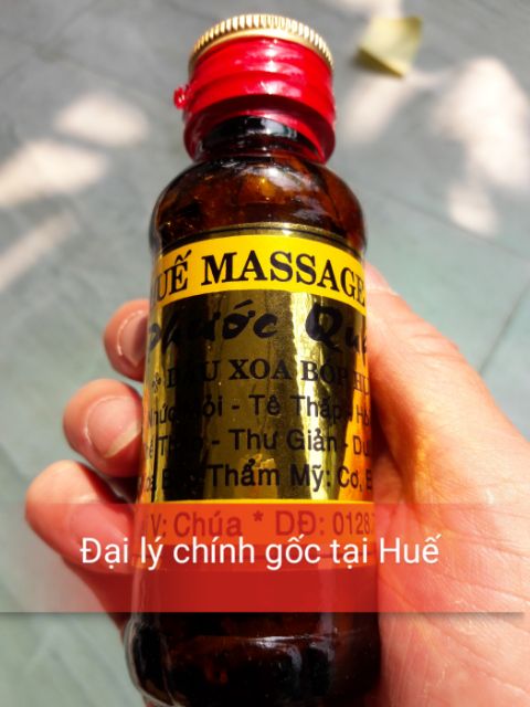 Dầu xoa bóp, massage Phước Quảng 60ml chính gốc Huế (thể thao, gym, spa)