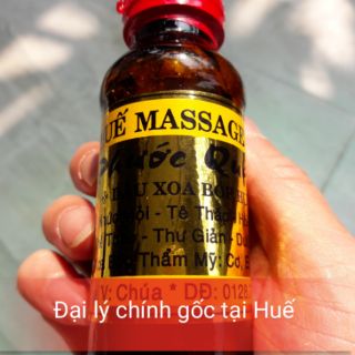 Dầu xoa bóp, massage Phước Quảng 60ml chính gốc Huế thể thao, gym, spa