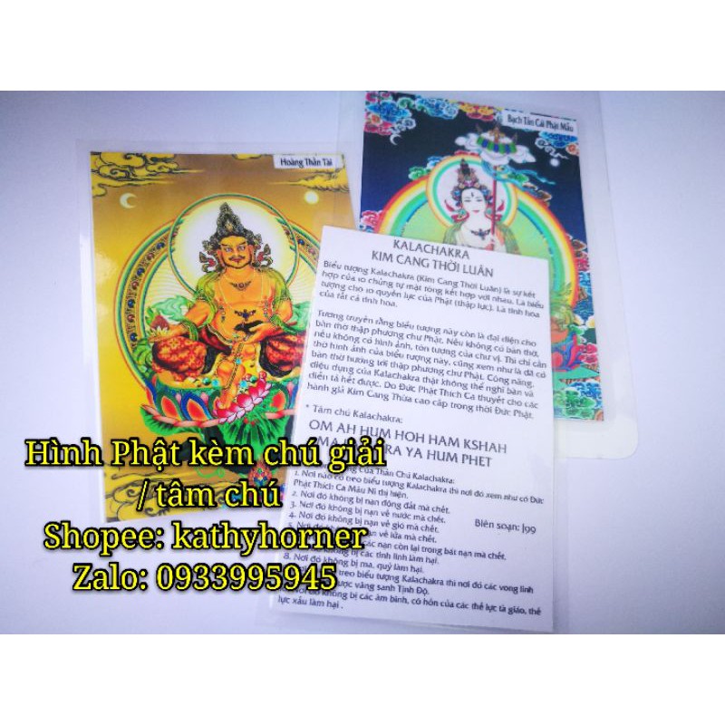 Hình Phật ép plastic