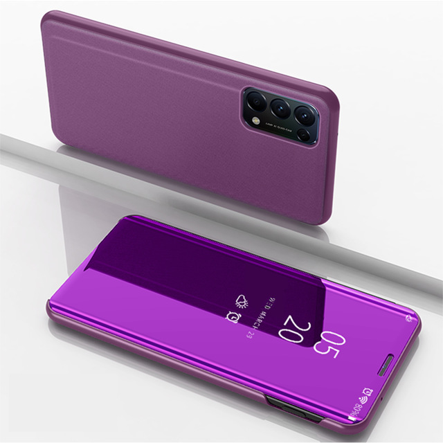 XIAOMI Bao Da Tráng Gương Thời Trang Cho Oppo Reno5 Reno5Pro Reno 5 Pro Reno 5pro | BigBuy360 - bigbuy360.vn