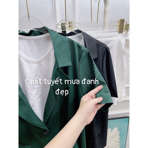 Set Vest 3 Món Siêu Đẹp, Áo Blazer Kết Hợp Siêu Xinh