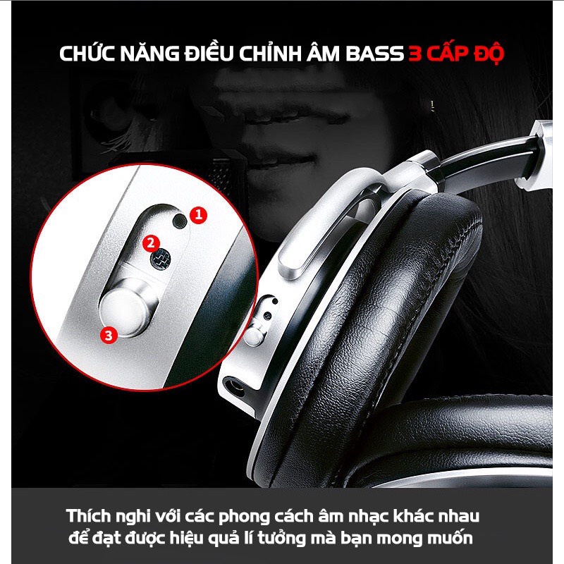 Tai Nghe Chụp Tai Kiểm Âm Takstar Pro 82 Cao Cấp Chuyển Cho Phòng Thu, Game Thủ, Livestream, Chất Lượng Đỉnh Cao.