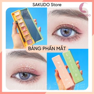 Bảng phấn mắt lameila 9 ô kèm cọ mắt skd026