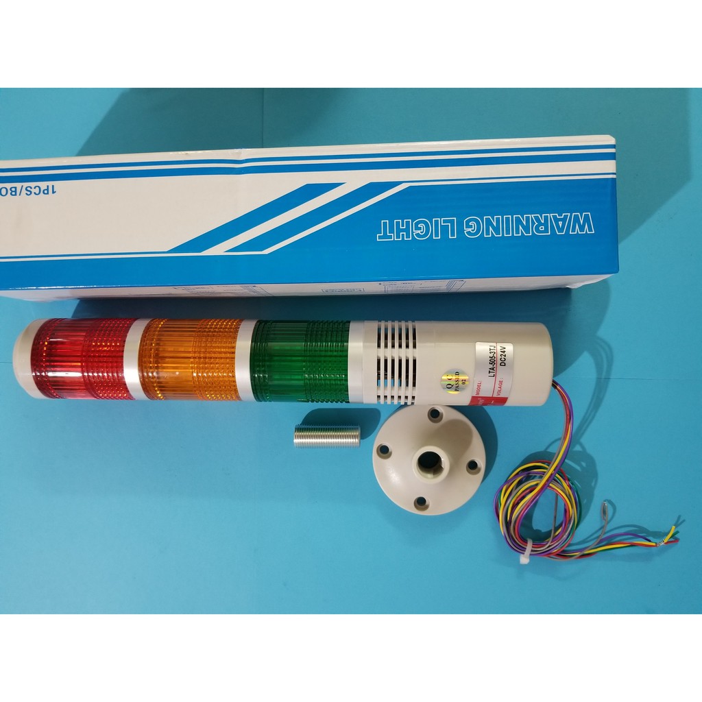 Đèn tháp 3 tầng 24VDC có còi LTA-505-3TJ